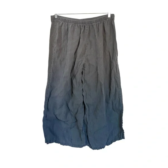 Flax Gray Wide Leg Pants - Picture 2 of 9